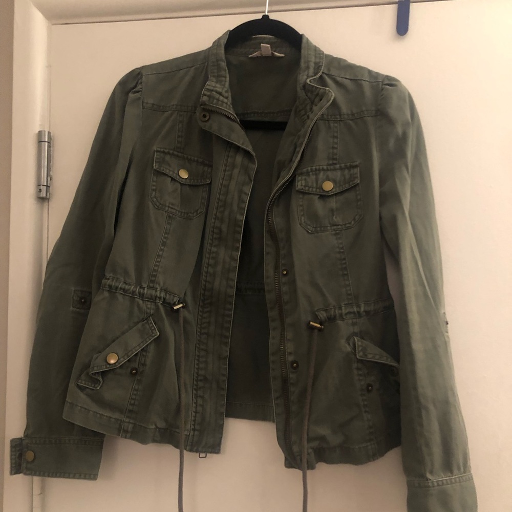 Olive green jacket